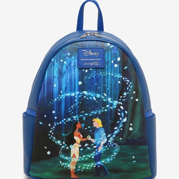 Loungefly Handbags - 𝅺Loungefly Pocohontas forest wind mini backpack